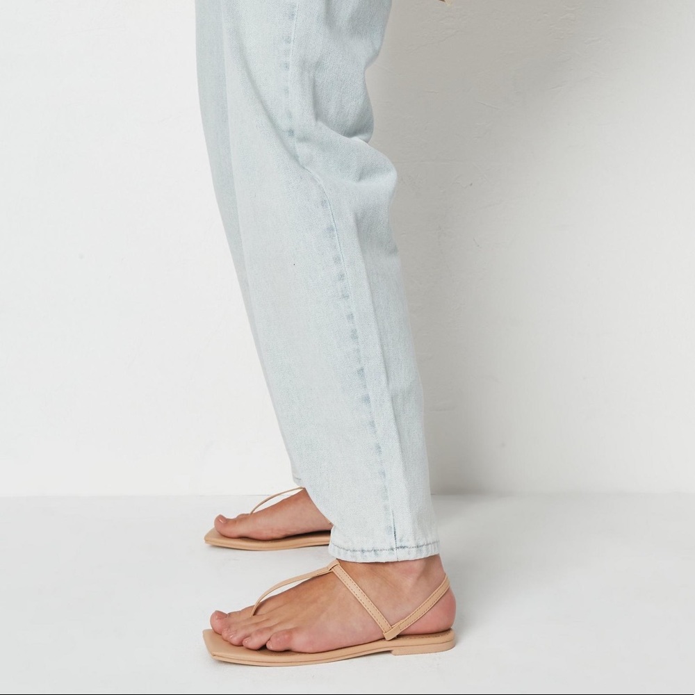 Missguided T Bar Flat Sandals